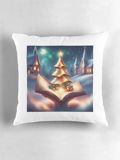 Sublime imaginary Christmas Pillow