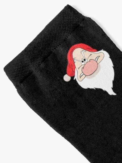 Grumpy Santa Claus Socks