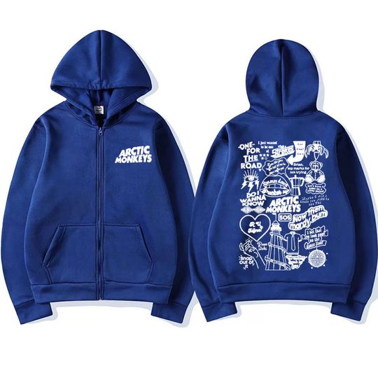 Arctic Monkeys Band Zipper Hoodie
