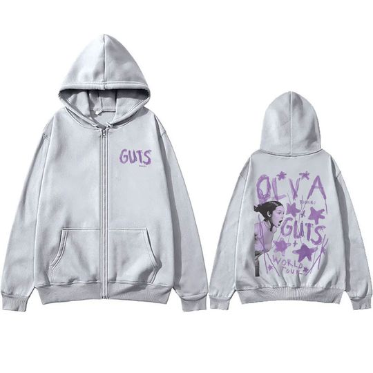 Singer Vampire Guts World Tour Zipper Hoodie