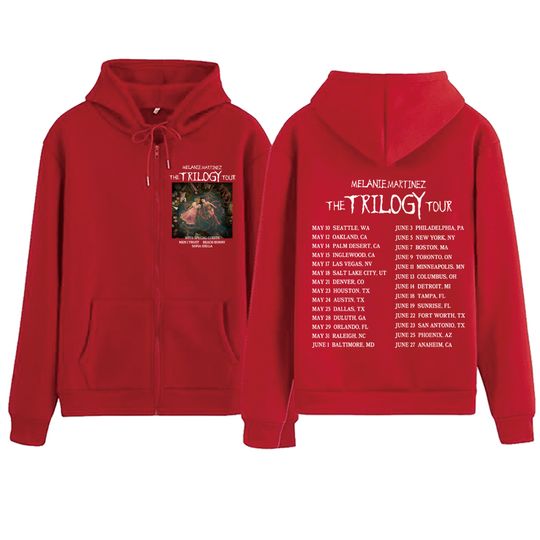 Melanie Martinez The Trilogy Tour Zipper Hoodie H