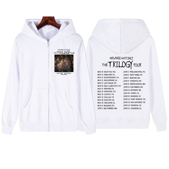 Melanie Martinez The Trilogy Tour Zipper Hoodie H
