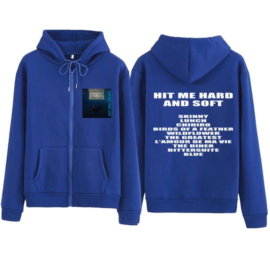 Hit Me Hard And Soft Billie Zipper Hoodie