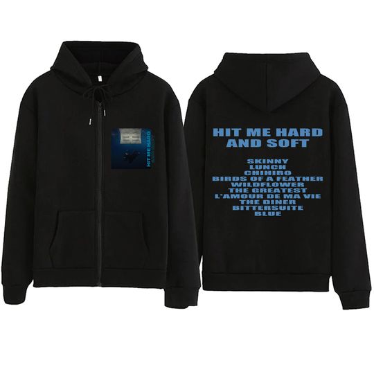 Hit Me Hard And Soft Billie Zipper Hoodie