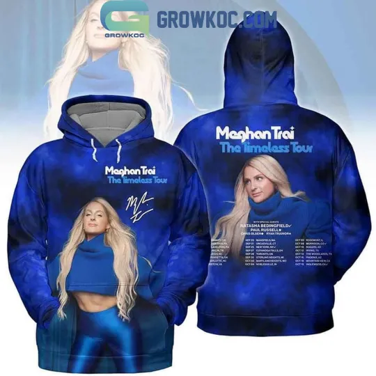 Meghan Trainor 2024 The Timeless Tour Schedule 3D hoodie
