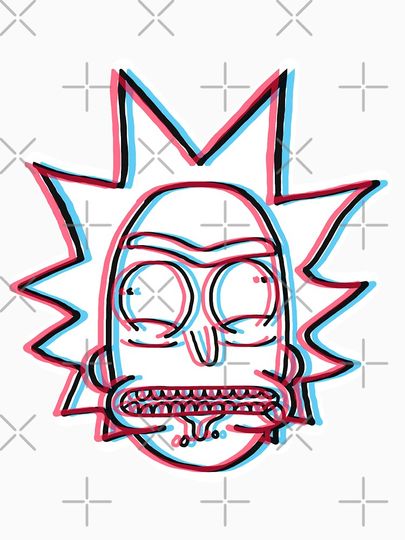 3d r sanche from Rick and Rickandmorty™ Classic T-Shirt