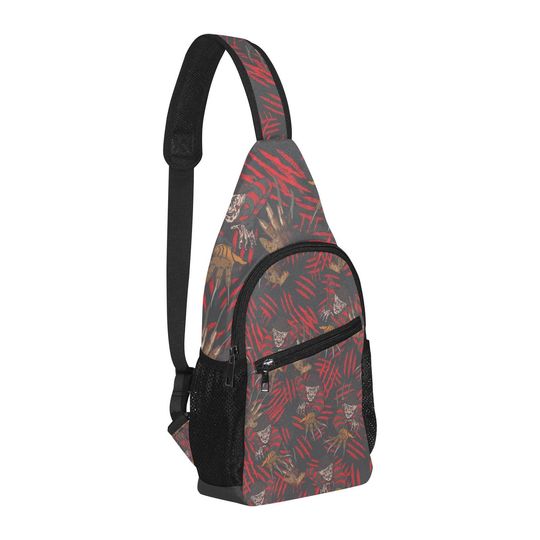 Horror of Freddy Chest Bag