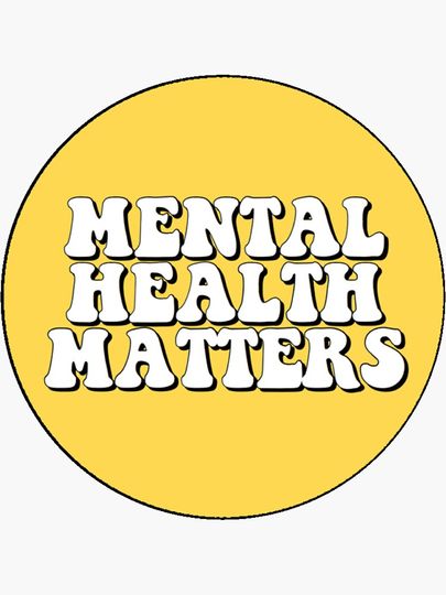 Mental Health Matters Sticker