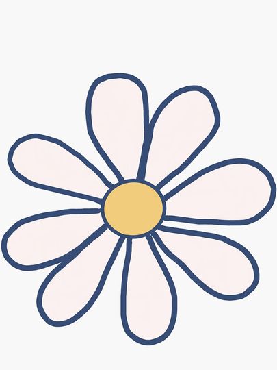 Life is Good Daisy Sticker