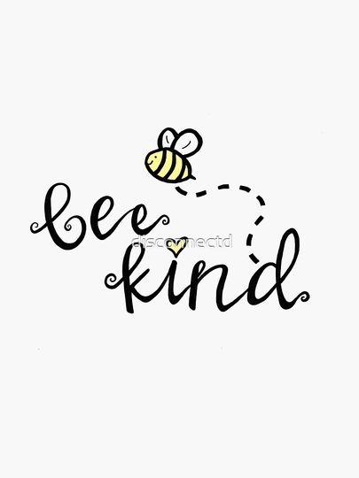 bee kind Sticker