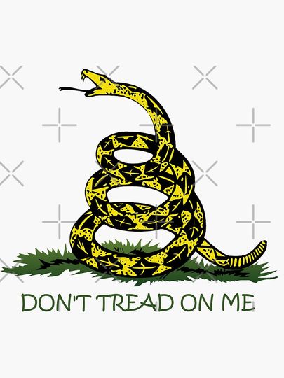 DON'T TREAD ON ME Sticker