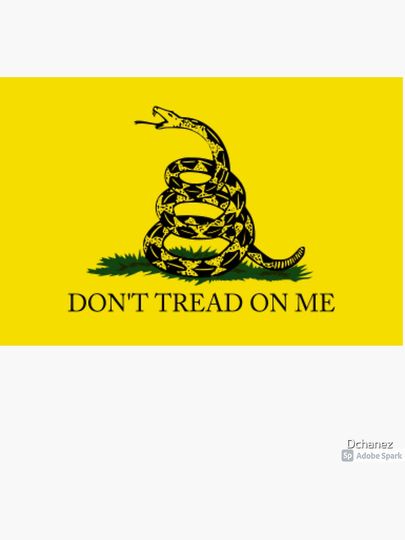 DON'T TREAD ON ME  Sticker