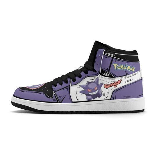 High Top Gengar Poke Go| Anime Lover Shoes