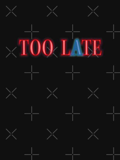 Too Late Lightweight Hoodie