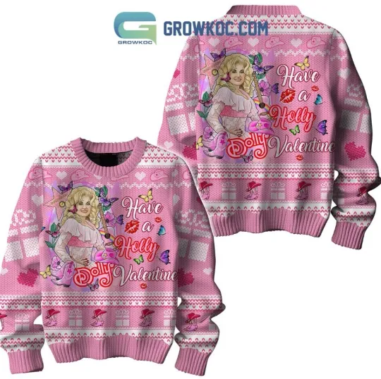 Dolly Parton Holly Dolly Valentine Ugly Sweater