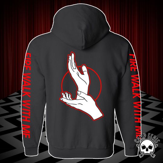 Fire Walk With Me Zip-Up Hoodie
