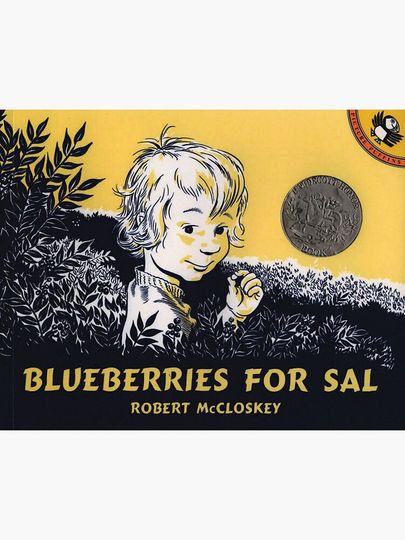 blueberries for sal Sticker