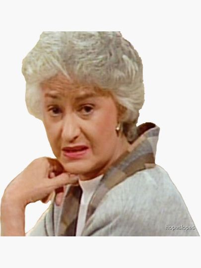 Dorothy Zbornak Sticker