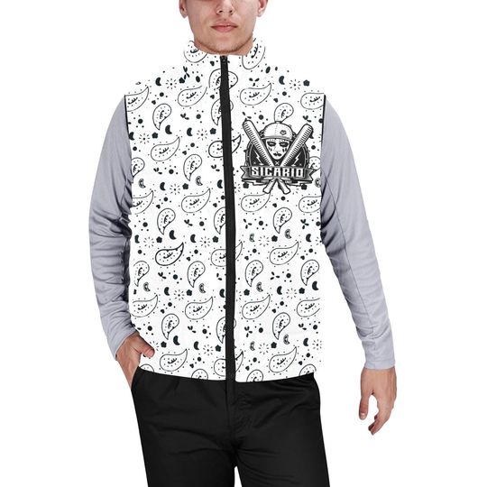Mafia Gangsta Sicario Gangster Sleeveless Jacket