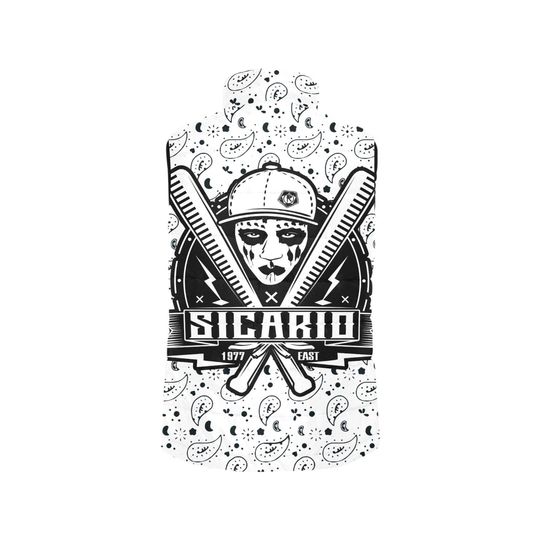 Mafia Gangsta Sicario Gangster Sleeveless Jacket