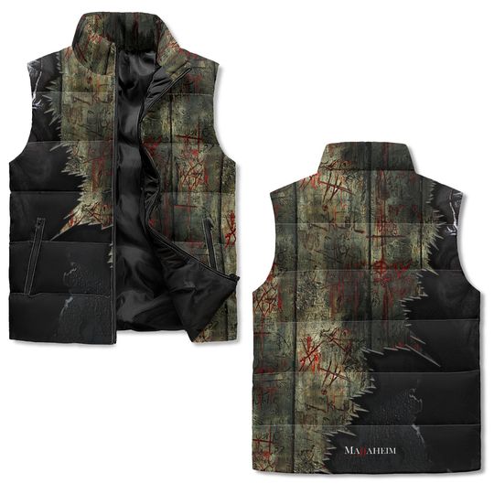 Maraheim "Blood Ritual" Sleeveless Jacket | Winter Clothing | Gift Ideas
