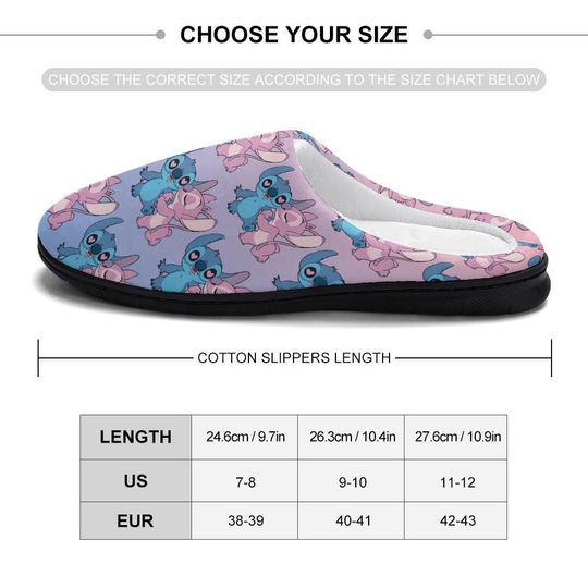 Stitch n Angela slippers