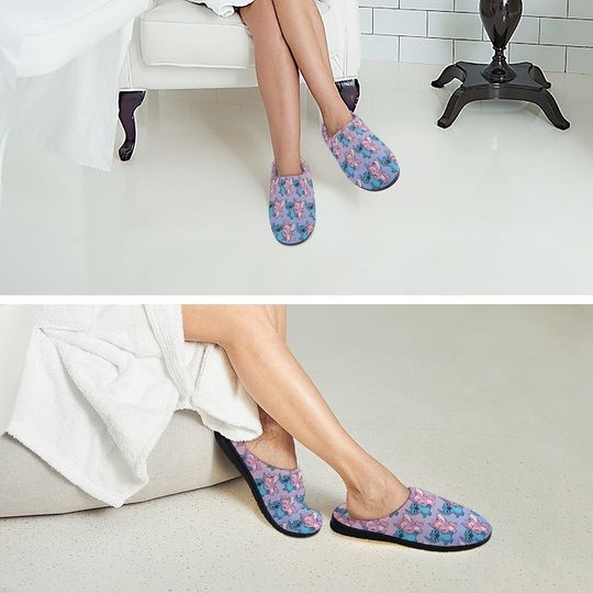 Stitch n Angela slippers