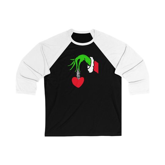 Christmas Unisex 3\4 Sleeve Baseball Tee