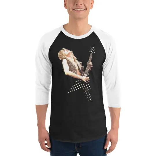 Randy Rhoads Guitar Legend 3/4 sleeve shirt