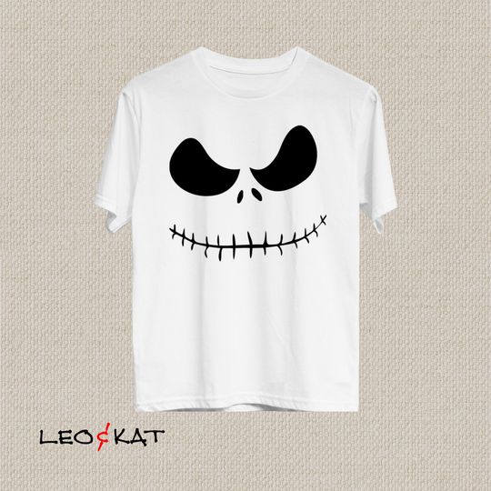 Jack Skellington Unisex 3\4 Sleeve Baseball Tee