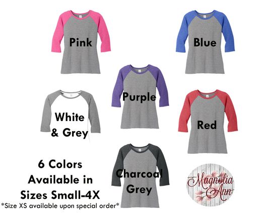 FOR EV ER Unisex 3\4 Sleeve Baseball Tee