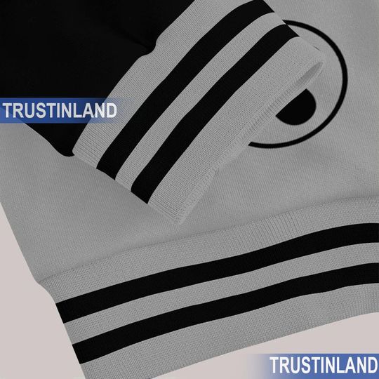 Black Wolf Grey 12s Varsity Jacket, Graffiti Outfit Black All Over Print Baseball Jacket