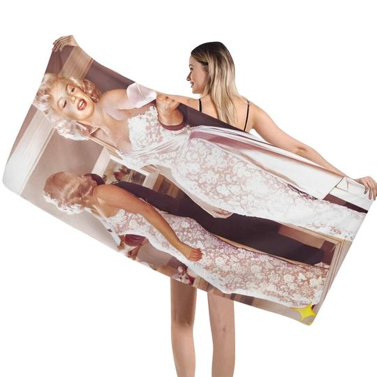 Marilyn Monroe Beach Towel