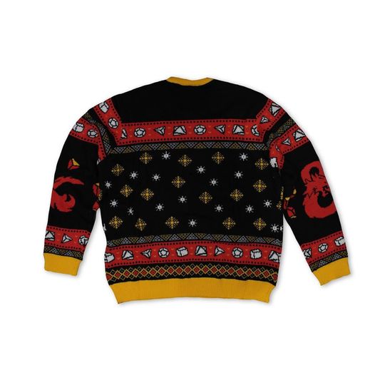 New Ugly Holiday Christmas Sweater Dungeons and Dragons