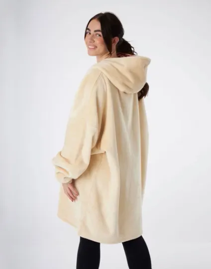 Stranger Things Beige  Blanket Hoodie | Christmas Gift | Winter Wear