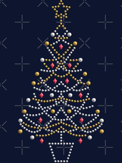 Sequin Christmas Tree Classic T-Shirt