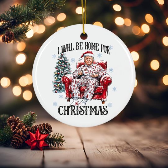 Donald Trump Ceramic Ornament -Christmas Ornament