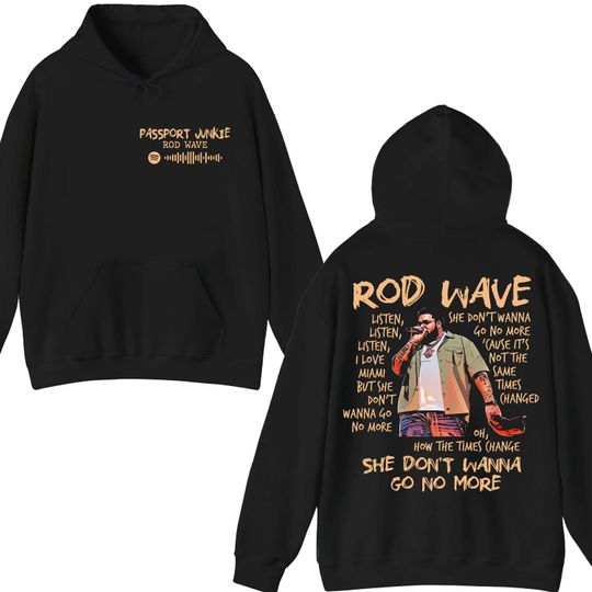 Rod Wave Double Sided Hoodie