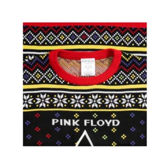 Adult Pink Floyd Dark Side of the Moon Ugly Christmas Cosplay Sweater Pullover