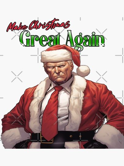 Make Christmas Great Again Sticker