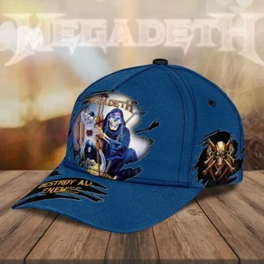 Personalized Megadeth Band Classic Cap