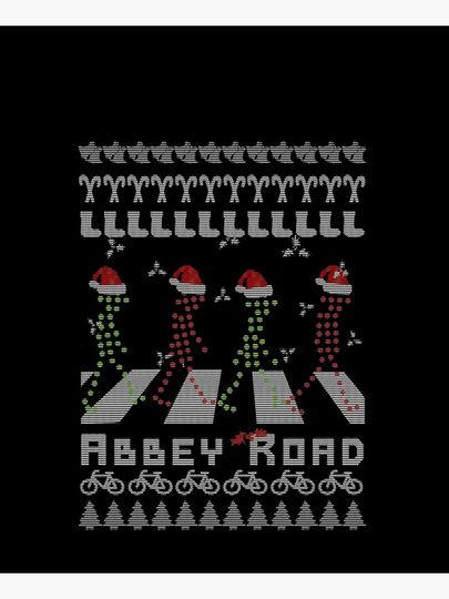 Abbey Road Ugly Christmas Model Apron