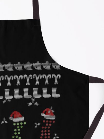 Abbey Road Ugly Christmas Model Apron