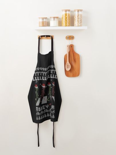Abbey Road Ugly Christmas Model Apron