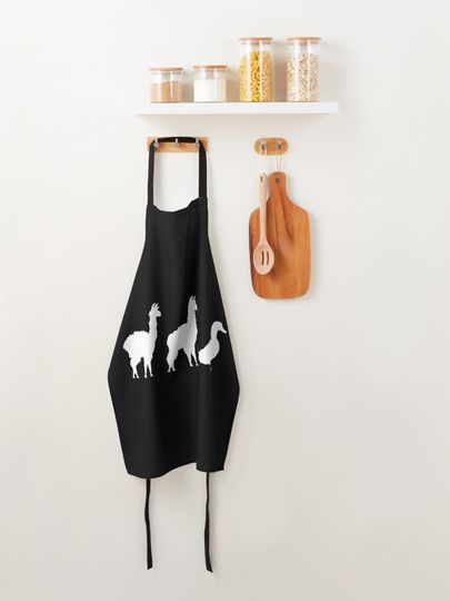 Llama Llama Duck Walking Design Apron