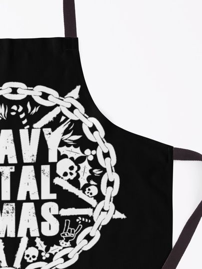 Heavy Metal Xmas Apron