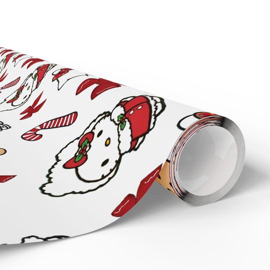 Hello Kitty Christmas Wrapping Papers