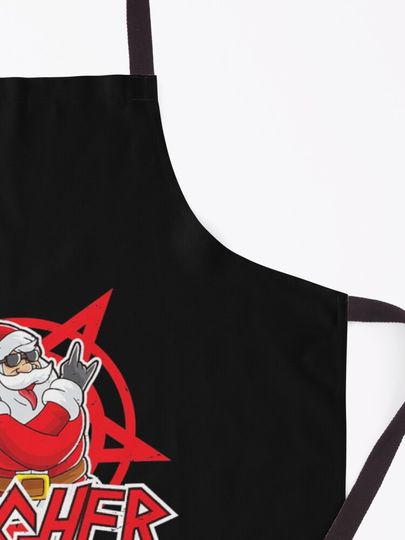 Heavy Metal Christmas Sleigher Hail Classic Apron