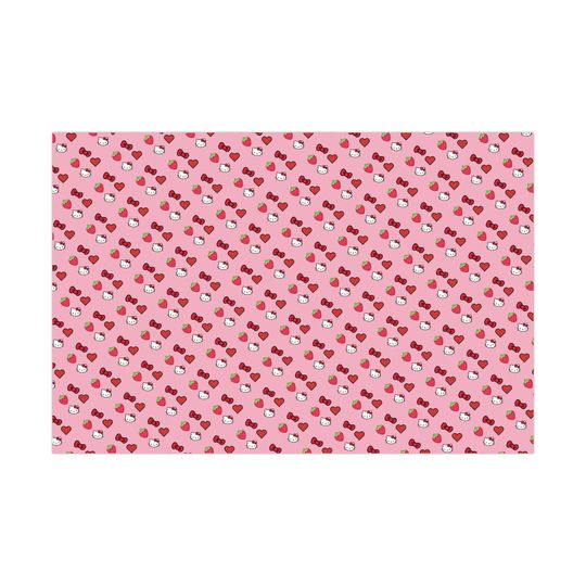 Pink Hello Kitty Christmas Wrapping Paper