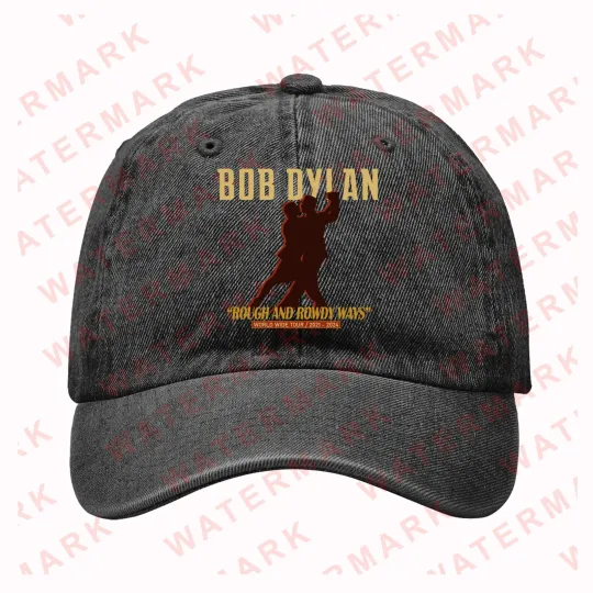 Hats BOB DYLAN ROUGH AND ROWDY WAYS WORLD WIDE TOUR 2021-2024 Caps